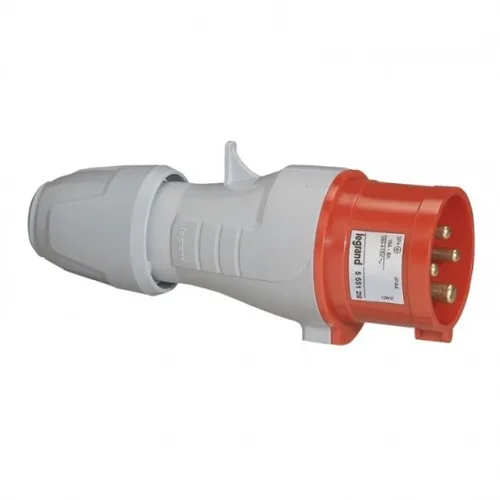 LEGRAND STRAIGHT PLUG P17 - IP44 - 380/415 V~ - 16 A - 3P+E