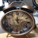 DESROCH STUNNING VINTAGE TABLE CLOCK