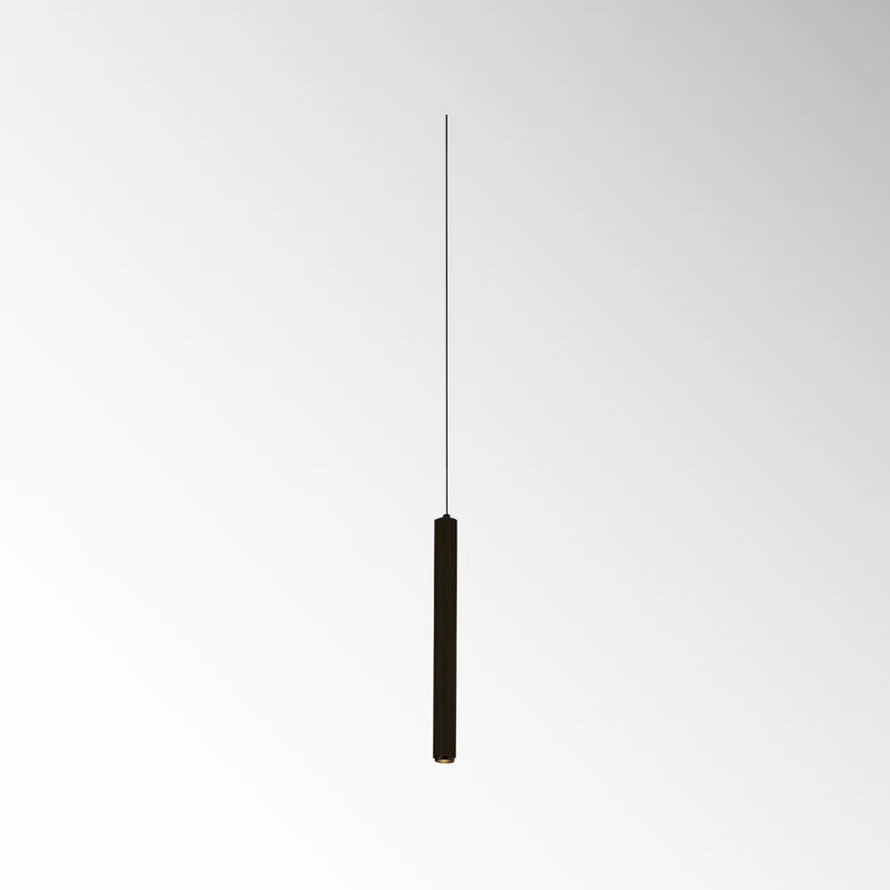 LUMIDECO GILLES 6W 3000K BLACK SUSPENDED LAMP IP20