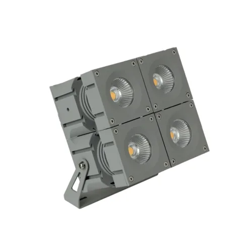 LUMIBRIGHT AJATHA 40W 3000K ANODIZED IN GREY SAND FLOOD LIGHT IP65
