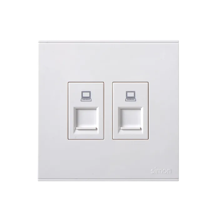 E6 TWIN DATA OUTLET CAT.6