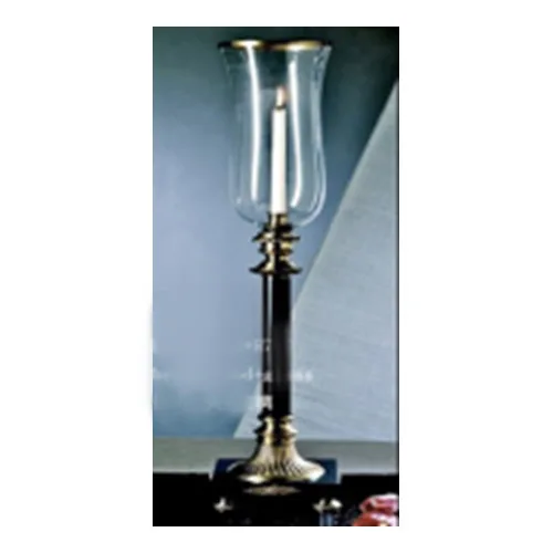 DESROCH CANDLELIGHT & SCENTS WOODEN MIDNIGHT CANDLE HOLDER