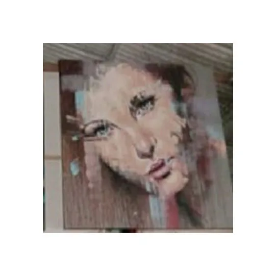 DESROCH ABSTRACT BEAUTIFULL CANVAS WALL ART COLOR WOOD & CANVAS ART