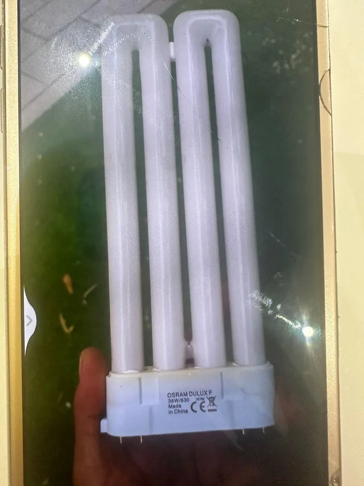 OSRAM DULUX FLUORESCENT  36W 3000K 2G10 4PIN 220V AC H-217mm D-17mm