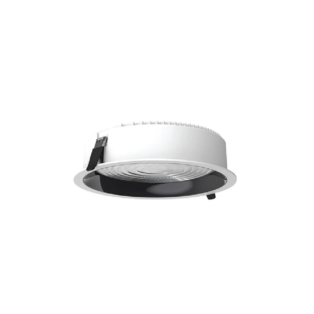 LUMIBRIGHT SPARK SERIES 30W Ø220X60MM IP20 WHITE+MIRROR WHITE FINISH RECESSED DOWNLIGHT LBP3005