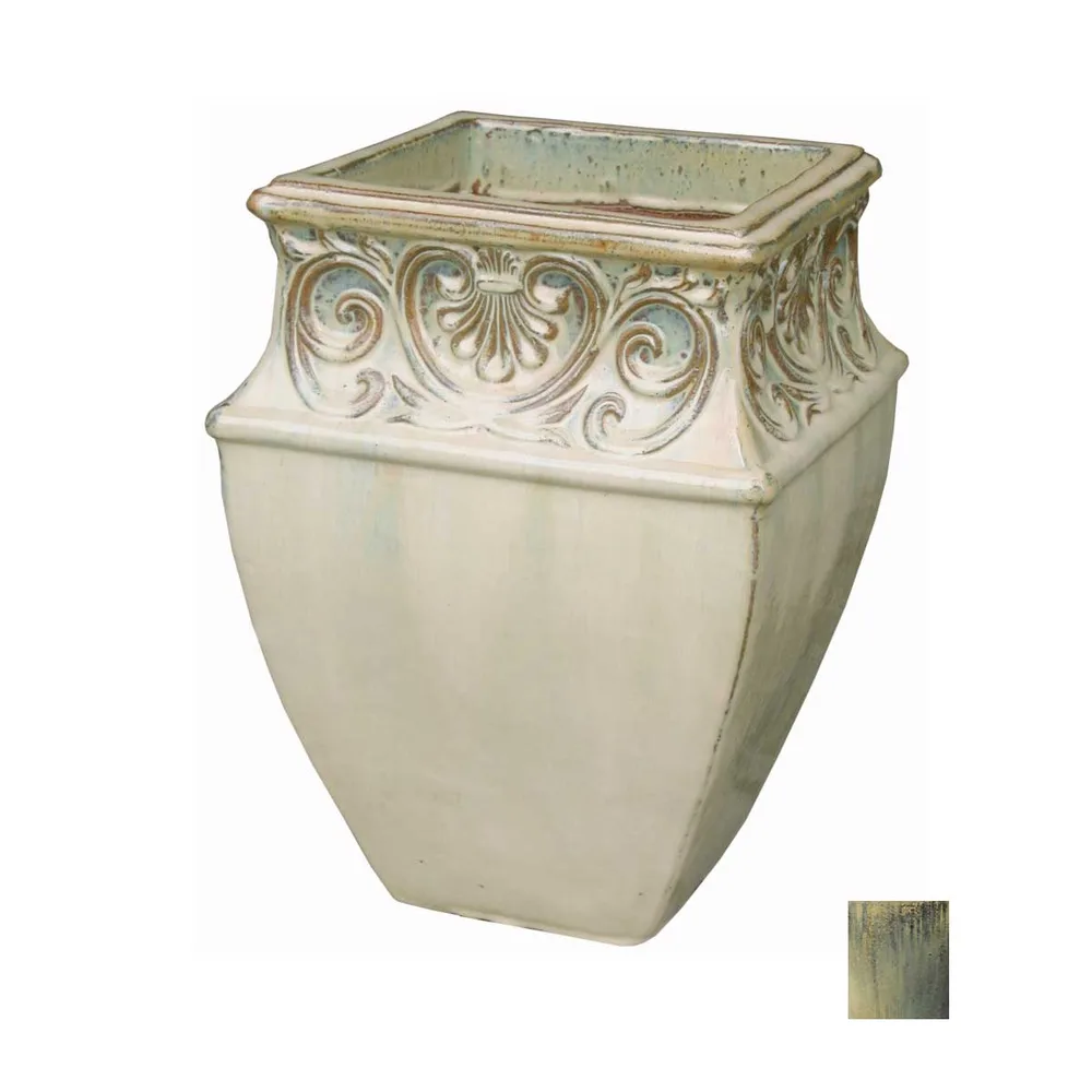 DESROCH DECOR GARDLINE TRIER SQUARE PLANTER
