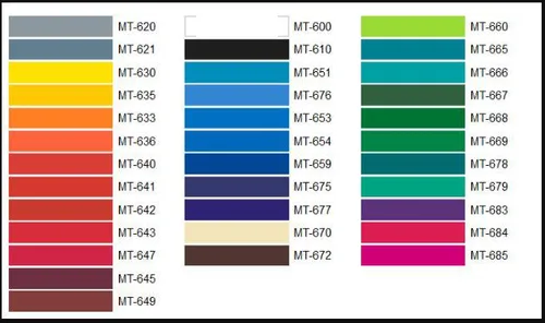METAMARK STICKER T SERIES WINE RED MT-645 122x50MTRS