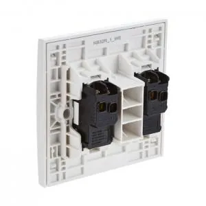 Schneider  16AX 250V 2GANG 1 WAY SWITCH, WE