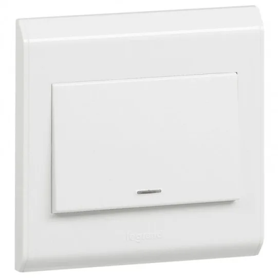 LEGRAND WHITE 1G 1W 45A DP SW COOKER