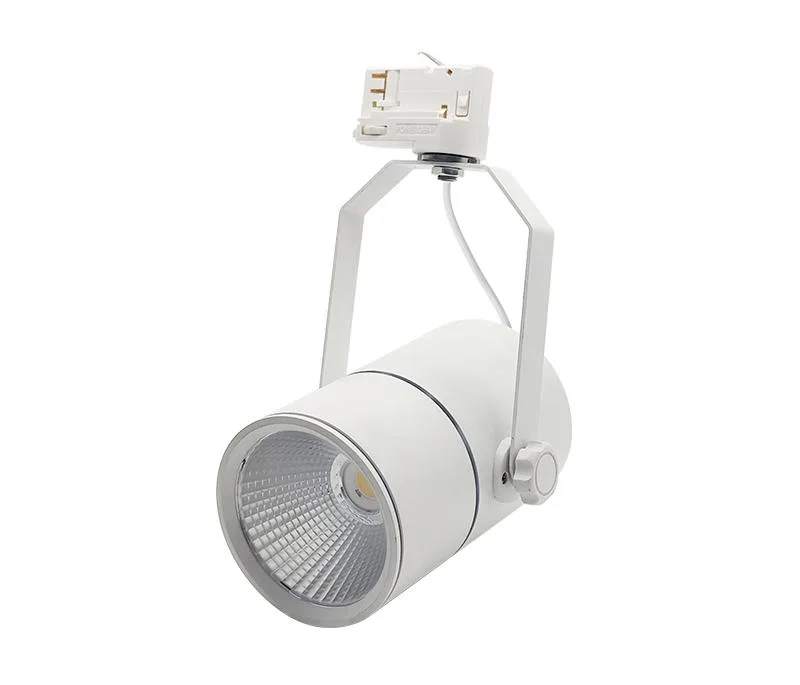 IHGS115 30W Ø100X155MM IP20 BLACK DOUBLE ARMS LED TRACK LIGHT
