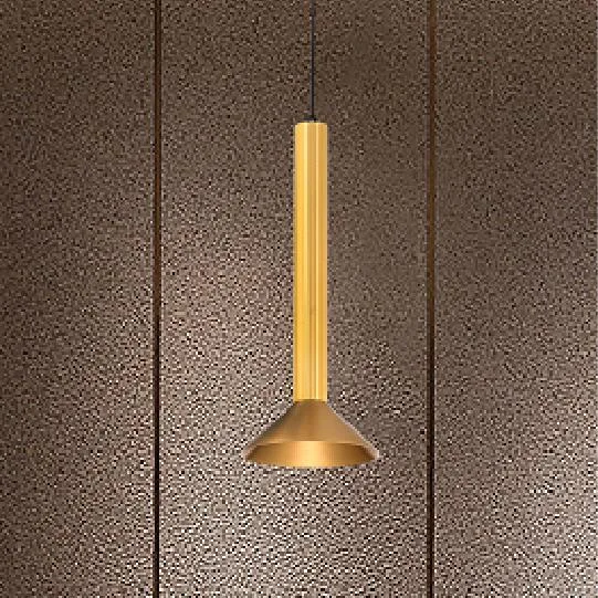 LUMIDECO 6W IP20 GOLDEN+COPPER Ø35x345x1800MM PENDANT LIGHT