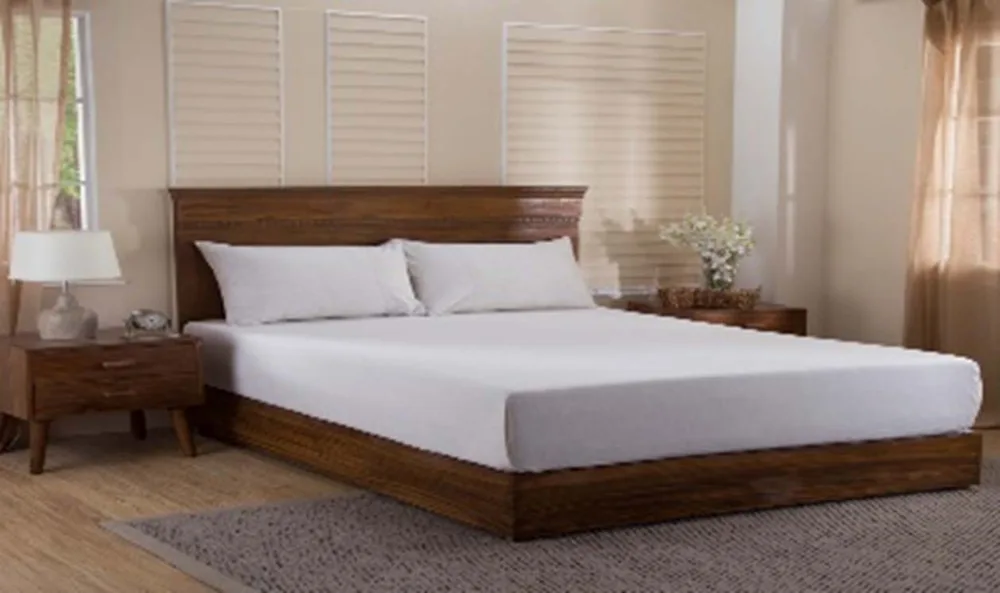DESROCH ELEGANT COMFORT COTTON STANDARD BED SHEET