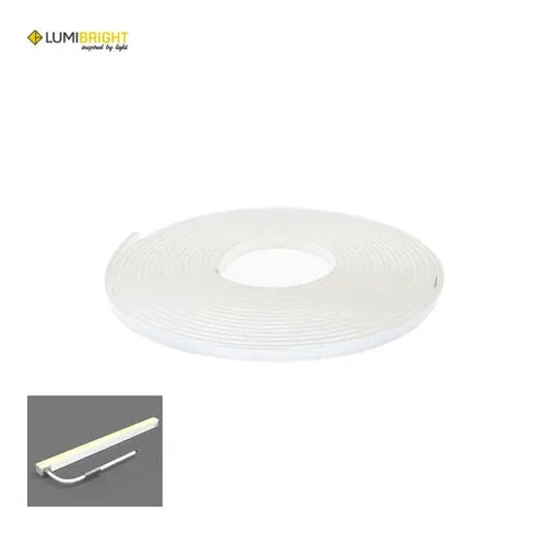 LUMIFLEX 9W/m 6500K NEON FLEX WITH DIRECT MOULD INJECTION CONNECTOR AND END CAP IP68