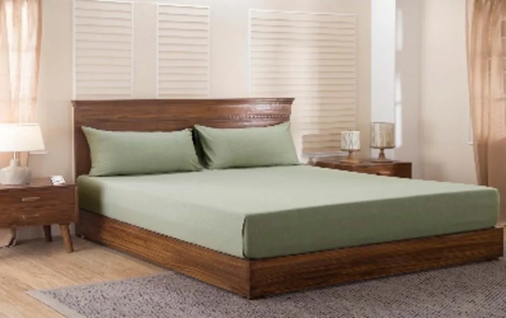 DESROCH ELEGANT COMFORT COTTON STANDARD BED SHEET
