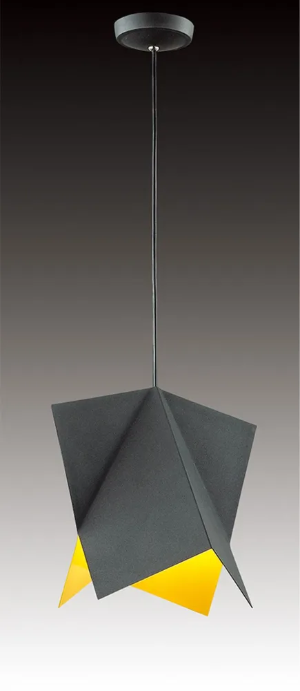 LUMILUCE FILDEO SERIES E27 290x260x1360mm BLACK SUSPENDED LAMP