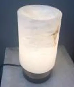DESROCH DECORATIVE TABLE LAMP COPPER COLOR WITH WHITE MARBLE MODERN TABLE LAMPS