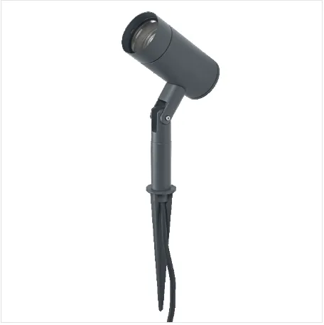 OSRAM ENDURA CLASSIC GARDEN SPOT SPIKE WITHOUT LIGHT ADJUSTABLE  GU10 220V AC L-65 W-130 H-415 MM DARK GREY ALUMINUM  IP54