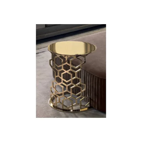 VEROCASA LIVING LUXURY STAINLESS STEEL TABLE