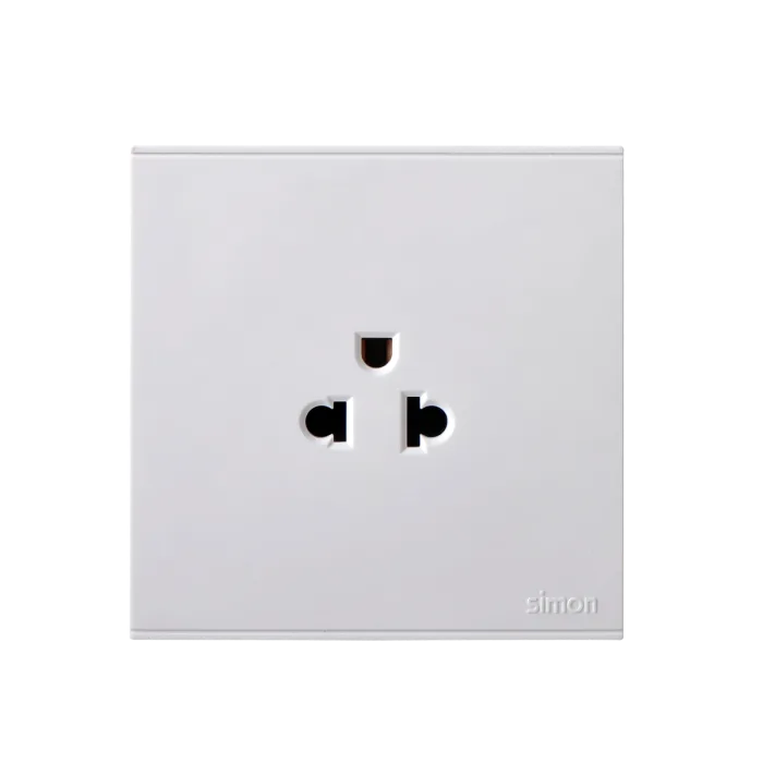 E6 SINGLE EU-US WITH EARTH SOCKET