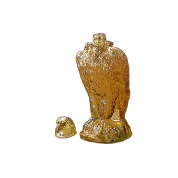 DESROCH DECOR GOLDEN GLASS BOTTLE & JARS
