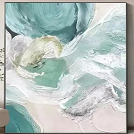 DESROCH DECOR HAND PAINTED OIL PAINTING ART WALL DECOR