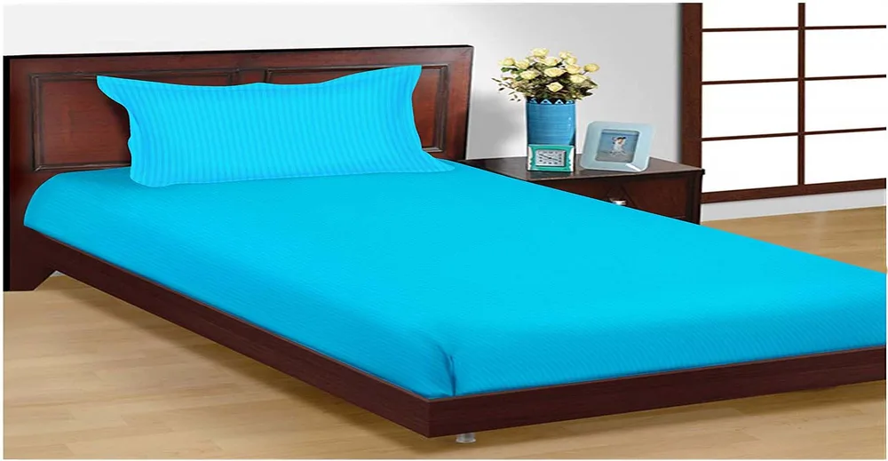 DESROCH ELEGANT COMFORT COTTON STANDARD BED SHEET