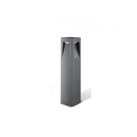 LUMIBRIGHT SCOTTIC 8x1W 5000K MATT DARK GREY BOLLARD LIGHT IP54