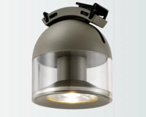 LUMIDECO BRAID SERIES 8W 48VDC 3000K IP20 BLACK FINISH BRAIDED TAPE MODULAR SYSTEMS LDMB127