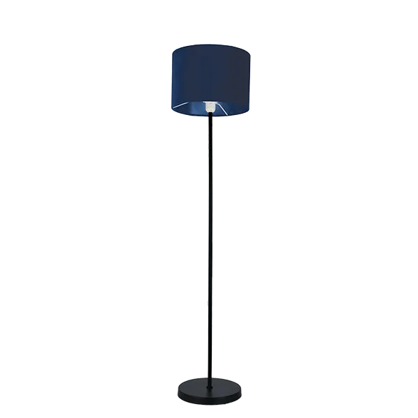ELMARK FRANCO FLOOR LAMP 1XE27 BLACK/BLUE