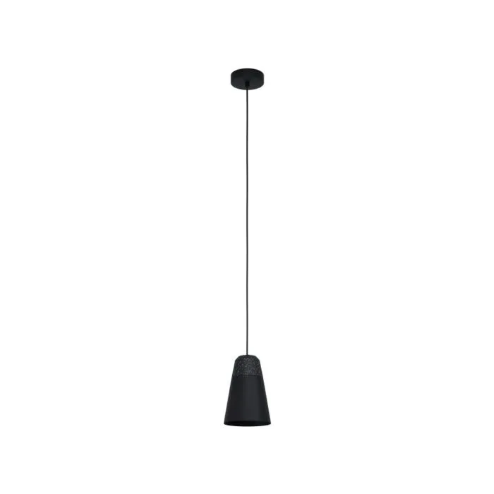 EGLO HL/1 E27 SW/TERRAZZO GRAU/WS 'CANTERRAS' PENDANT LAMPS
