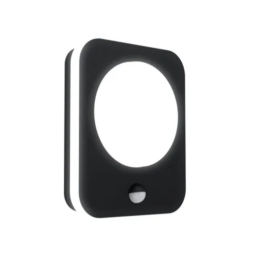 EGLO AL-LED-WL M.SENSOR SCHWARZ/WS 'MADRIZ' OUTDOOR LAMPS