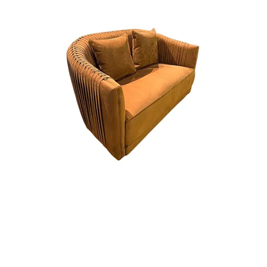 VEROCASA LIVING LUXURY ODETTE LEATHER SOFA