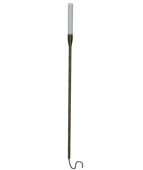 LUMO OUTDOOR BRASS PENNISETUM LIGHT WITH SPIKE 2W 2700-3000K 24V DC IP67 