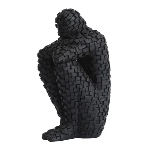 DESROCH DECOR CERAMICO NOIR FIGURINE