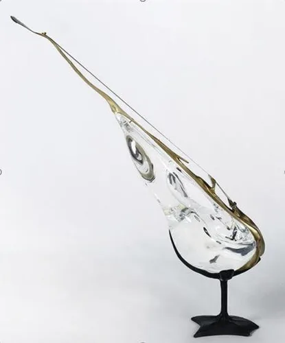 DESROCH TRANSPARENT CRYSTAL VIOLIN