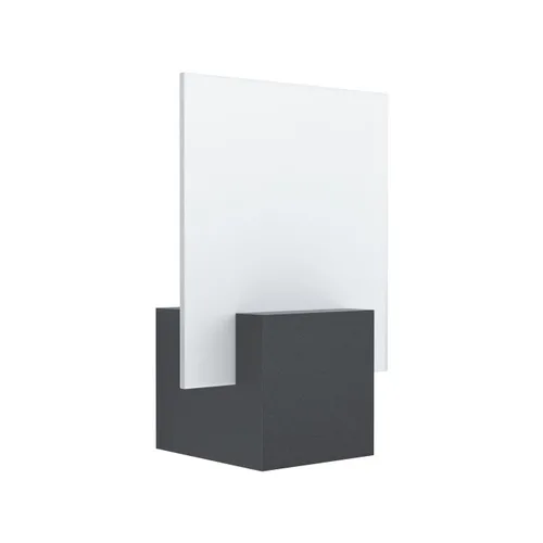 EGLO AL-LED-WL SCHWARZ/SAT.'ADAMELLO' OUTDOOR LAMPS