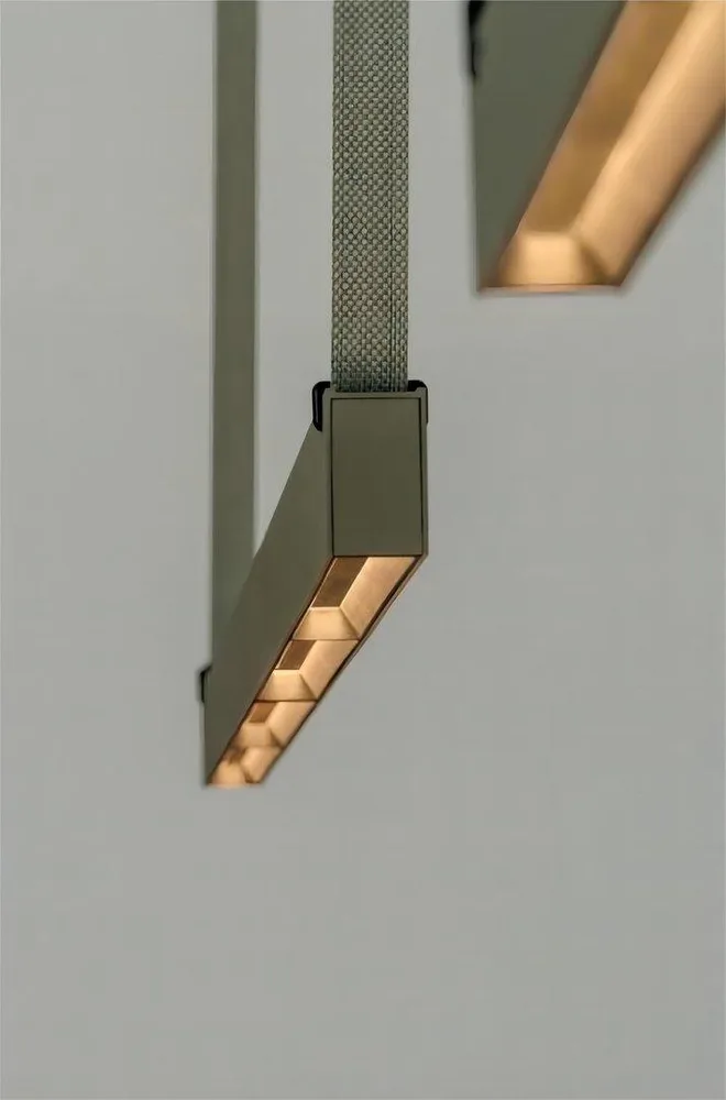 LUMIDECO BRAID SERIES 7W 48VDC 3000K IP20 GREEN FINISH BRAIDED TAPE MODULAR SYSTEMS LDMB104