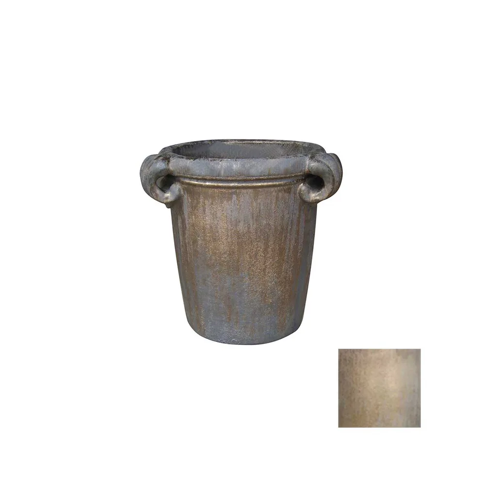 DESROCH DECOR BARROW TALL CERAMIC PLANTER