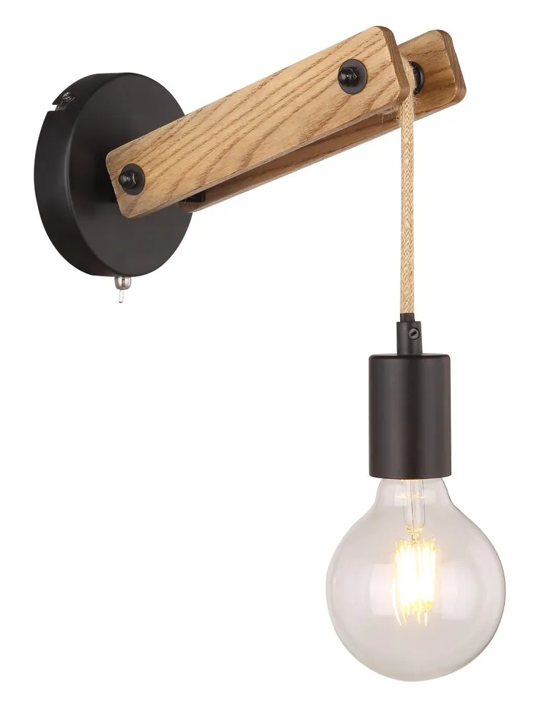GLOBO LIGHTING TRADITIONAL E27 60W IP20 WALL LIGHT