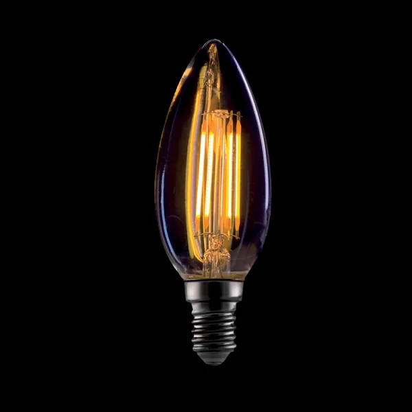 ELMARK DIMMABLE LED VINTAGE LAMP C37 4W E14 2800-3200K