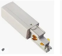 TECHNO LIGHT TRACK LINE 4WIRE 3PAHSE POWER CONNECTOR WHITE