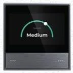 LEXA LEX SENSE SERIES TRIPOD GREY KNX 2-BUTTON MULTIFUNCTIONAL TOUCH PANEL