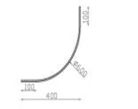 LUMIBRIGHT SLIMPSY Ø30X30X15MM SURFACE ARC TRACK IP20