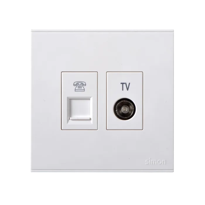 E3 TV AND TELEPHONE OUTLET