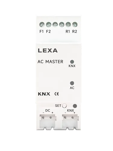 LEX-CCS Series Standard 35mm DIN rail mounting 36mm×90mm×65mm PC  Material White Finish VRV Air Conditioning Central Control Gateway, suppor