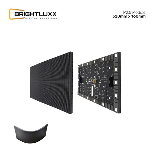 BRIGHTLUXX P2.5 FLEXIBLE INDOOOR 320MMX160MM 32 SCANNING SMD1515 LED MODULE