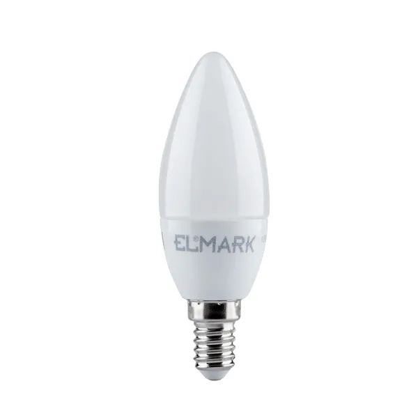 ELMARK LED LAMP CANDLE C37 8W E14 230V 4000K