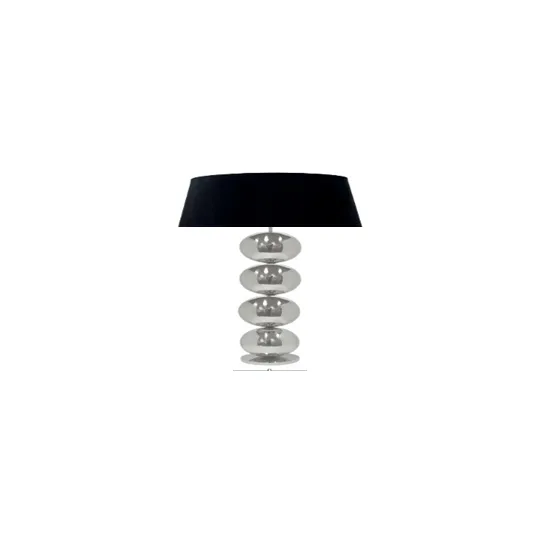4 Balls Floor Lamp W//Black Shade