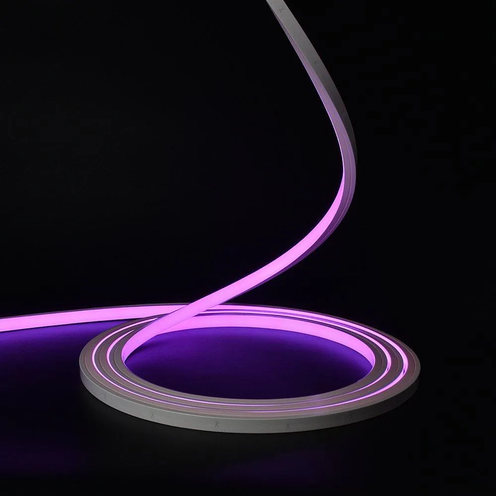 LUMIFLEX 13W/M 24VDC 16X15MM SMD5050 RGB 84LED/M 12520MM ROLL SILICONE SIDE BEND IP68 NEON FLEX