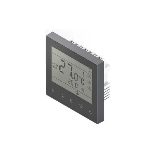 NATURE THERMOSTAT (GRAY FRAME - BLACK GLASS) - SET OF LS220-GT1(LS913-GT1 + LS922-01)